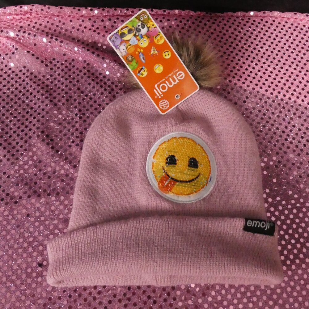 GERTEX | size 4-6x | Girls Emoji Hat | NWT
